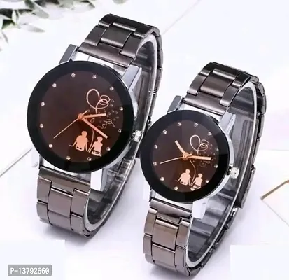 Analog Watch - For Couple New Best Designer Couple Watch For Boys  Girls Pack of 2