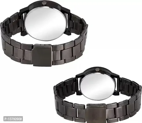 Analog Watch - For Couple New Best Designer Couple Watch For Boys  Girls Pack of 2-thumb3