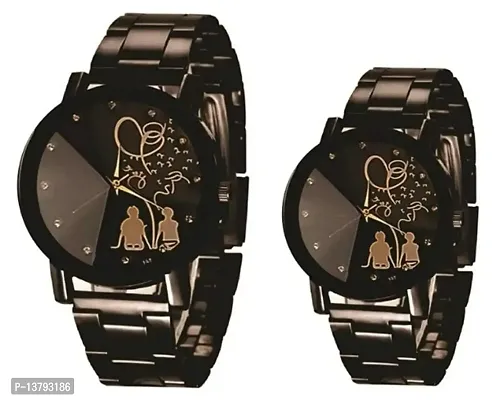 New Stylish Couple watch pack of 2-thumb0