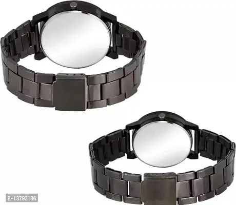 New Stylish Couple watch pack of 2-thumb3