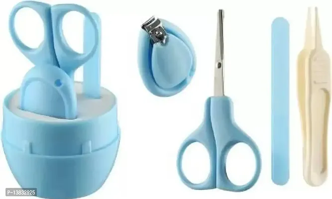 New born Baby Clipper kits/ Nail Cutter safety Cutter toddler infant Scissor manicure care ( 4 in 1 set)-thumb0