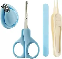 New born Baby Clipper kits/ Nail Cutter safety Cutter toddler infant Scissor manicure care ( 4 in 1 set)-thumb2