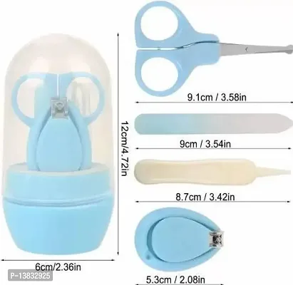 New born Baby Clipper kits/ Nail Cutter safety Cutter toddler infant Scissor manicure care ( 4 in 1 set)-thumb4