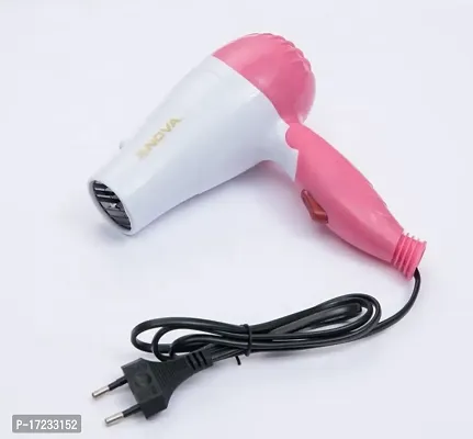 Mini hair dryer Lightweight and compact blow dryer for travel. heating settings Pack of 1-thumb0