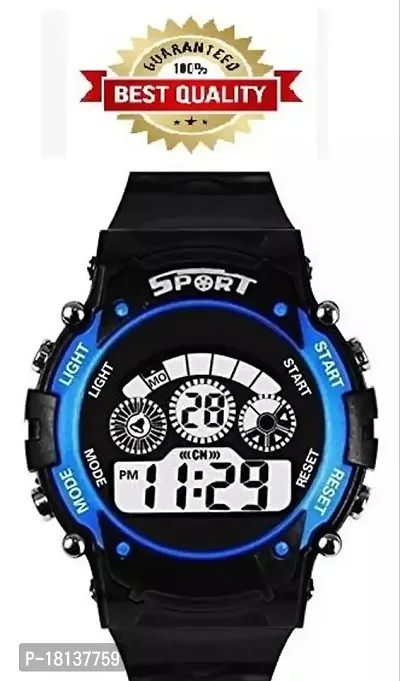 New Stylish Comfortable 7 Light Sports Watch For Men  Boys Pack of 1-thumb0