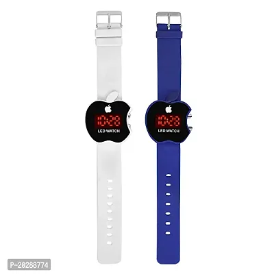 Trendy Apple Cut Shape Led Watch for Kids (Pack of 2)