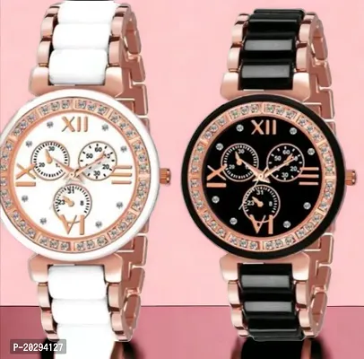 Latest Analog Women's Watch (Combo) pack of 2