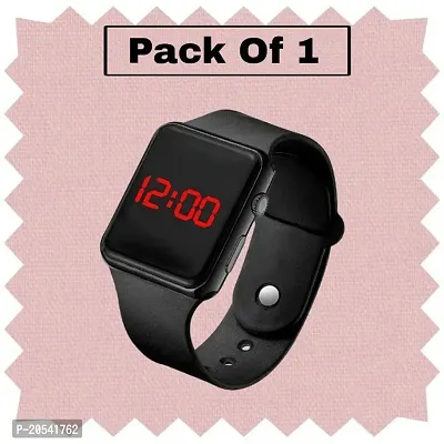 New Digital Square LED Watch For Kids (Pack of 1)-thumb0
