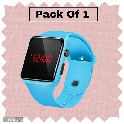 New Digital Square LED Watch For Kids (Pack of 1)