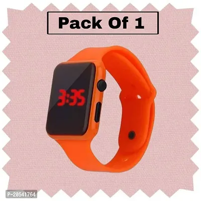 New Digital Square LED Watch For Kids (Pack of 1)-thumb0