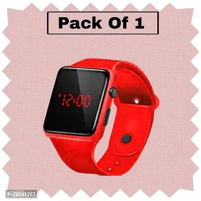 New Digital Square LED Watch For Kids (Pack of 1)