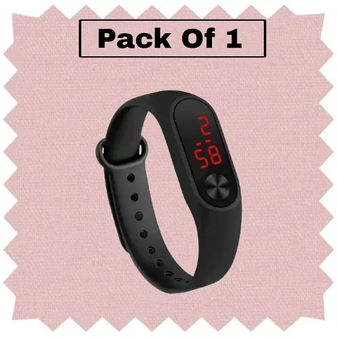 New Band Wrist Band Watch For Kids (Pack of 2) With Free Gift