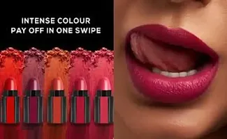 5 in One Lipstick Different Shades Matte Finish For Women  Girls.(Pack of 1)-thumb2