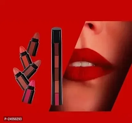 Girl 5 In 1 Matte Lipstick, Waterproof And Long Lasting-thumb0