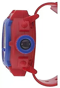 Digital Watch - For Boys 24 images spiderman projector watch for kids, birthday return gift- Multi colors-thumb1