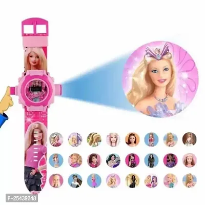 Digital Watch - For Boys 24 images Barbie projector watch for kids, Multi color (Pack of 1)-thumb4