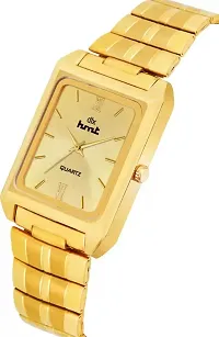 Looking Perfect HMT Golden Watch For Man Pack of 1-thumb2