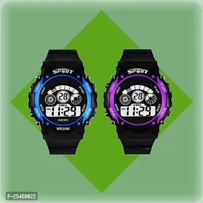Trendy 7-lite Watch For Kids Combo of 2-thumb0