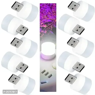 USB Night Lights | Portable Home USB Atmosphere Lights | LED Plug in Bulbs LED Toilet Bedroom Lights Bulb for Bathroom Car Nursery Kitchen, Warm White 12 Led Light-thumb0