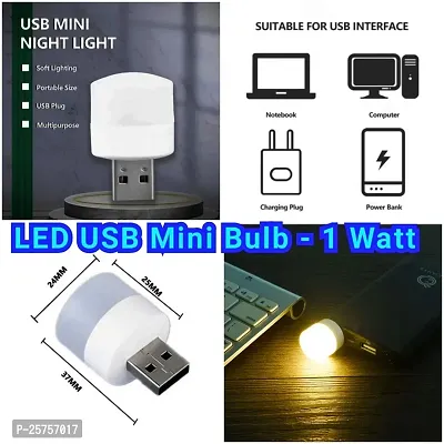 USB Night Lights | Portable Home USB Atmosphere Lights | LED Plug in Bulbs LED Toilet Bedroom Lights Bulb for Bathroom Car Nursery Kitchen, Warm White 12 Led Light-thumb3