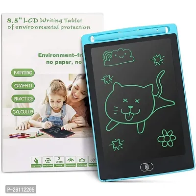 LCD Writing Board Slate Drawing Record Notes Digital Notepad with Pen Handwriting Pad Paperless Graphic Tablet for Kids at Home  School (Pack of any 1)-thumb2