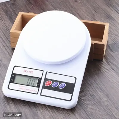 Electronic Kitchen Weighing Scale  (White) Weighing Scale  (White)-thumb0