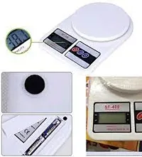 Electronic Kitchen Weighing Scale  (White) Weighing Scale  (White)-thumb1