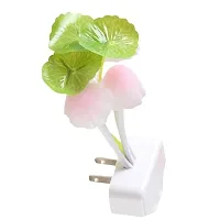 Mushroom Shape Automatic Sensor LED Color Changing Light Night Lamp (Pack of 1)-thumb1