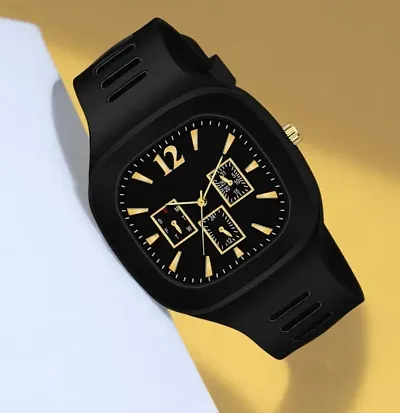 Attractive Looking Square Analog Watch For Mans (Pack of 1)