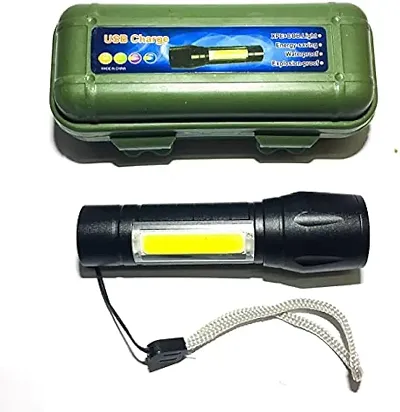 Rechargeable Flashlight,One of the Smallest and Lightest 35000LM External Flashlight Mini 3500LM Zoomable Q5 LED Flashlight Torch Super Bright Light Lamp Torch (Pack of 1)