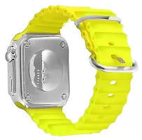 Classy Yellow Silicone Digital Watch Pack Of 1-thumb3