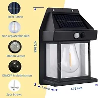 Outdoor Solar Wall Lamp Outdoor Waterproof Tungsten Lamp Induction Garden Lamp Garden Villa Night Lamp (SINGAL ndash; Light-1)-thumb1