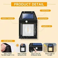 Outdoor Solar Wall Lamp Outdoor Waterproof Tungsten Lamp Induction Garden Lamp Garden Villa Night Lamp (SINGAL ndash; Light-1)-thumb3