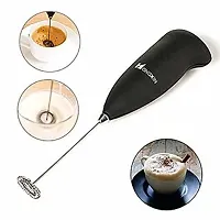 Stainless Steel Mini Hand Blender for Coffee/Egg Beater | Milk Frother Electric Foam Classic Sleek Design Hand Blender Mixer,Egg Beater,Coffee,Juice,Blender-thumb1