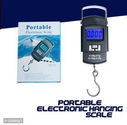 Portable Hanging Electronic Weighing Scale | Digital Luggage Weighing Scale, weight machine for Home kitchen Digital weighing hook scale, Kitchen weighing scale kitchen