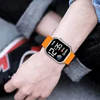 TRENDING Multicolor LED Square Digital watch 2 Of Combo Digital Watch For Boys  Girls.-thumb2