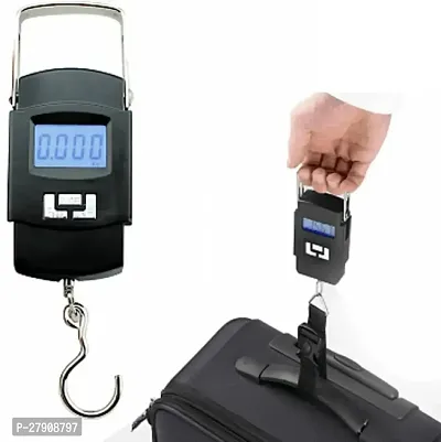 Hook Type Digital LEDScreen Portable Luggage Weighing Scale for home use Weighing Scale  (Black)