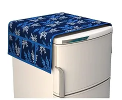 Classic PVC Printed Fridge Mat with Top and Handle Cover, Combo-thumb3