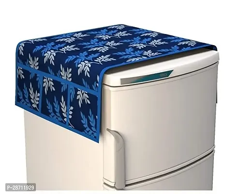 Classic PVC Printed Fridge Mat with Top and Handle Cover, Combo-thumb4