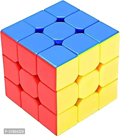 Speed Cube Puzzle Cube with Cube Tutorial Brain Toy for Kids and Adult Pack of 1-thumb0