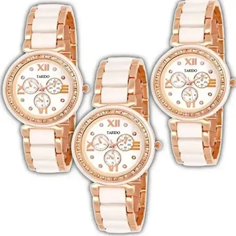 Combo of Stylish Girl's watches