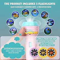 Mini Projector Torch Toy Slide Flashlight Projector Torch for Kids-thumb2