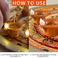 Water Sensor Led Diya Set of 6 Piece-thumb3