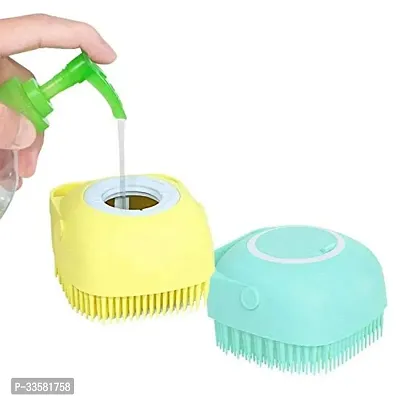 Body Scrubber with Soap Dispenser for Shower