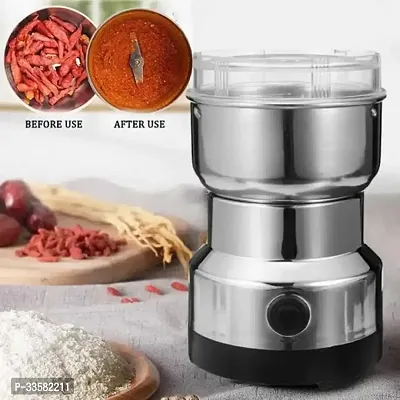 Mini Grinder Electric Stainless Steel Mixer (Pack of 1)-thumb0