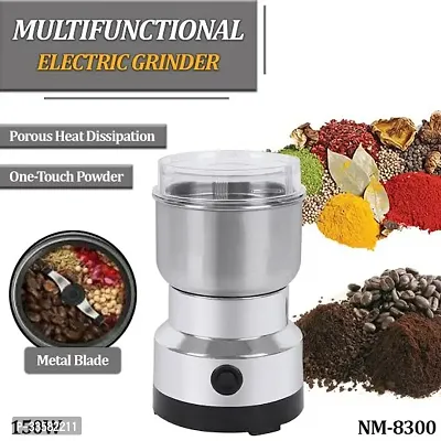 Mini Grinder Electric Stainless Steel Mixer (Pack of 1)-thumb3