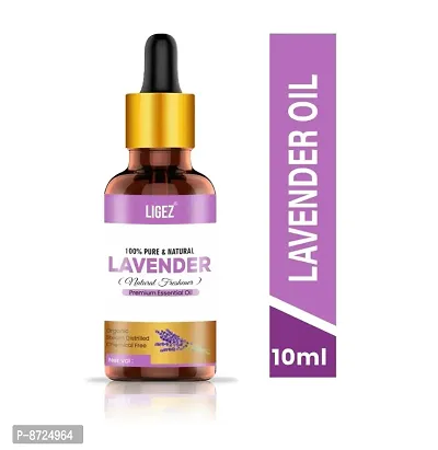 Ligez Lavender Essential Oil (For Aromatheraphy  Massage) (10 ml)-thumb0