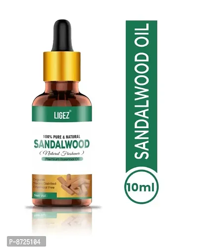 Ligez 100% Pure  Natural Sandalwood Essential Oil (10 ml)