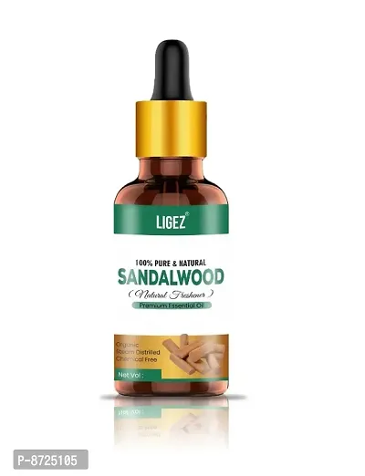 Ligez 100% Pure  Natural Sandalwood Essential Oil (15 ml)