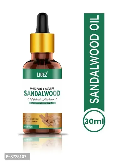 Ligez 100% Pure Sandalwood Essential Oil (30 ml)-thumb0